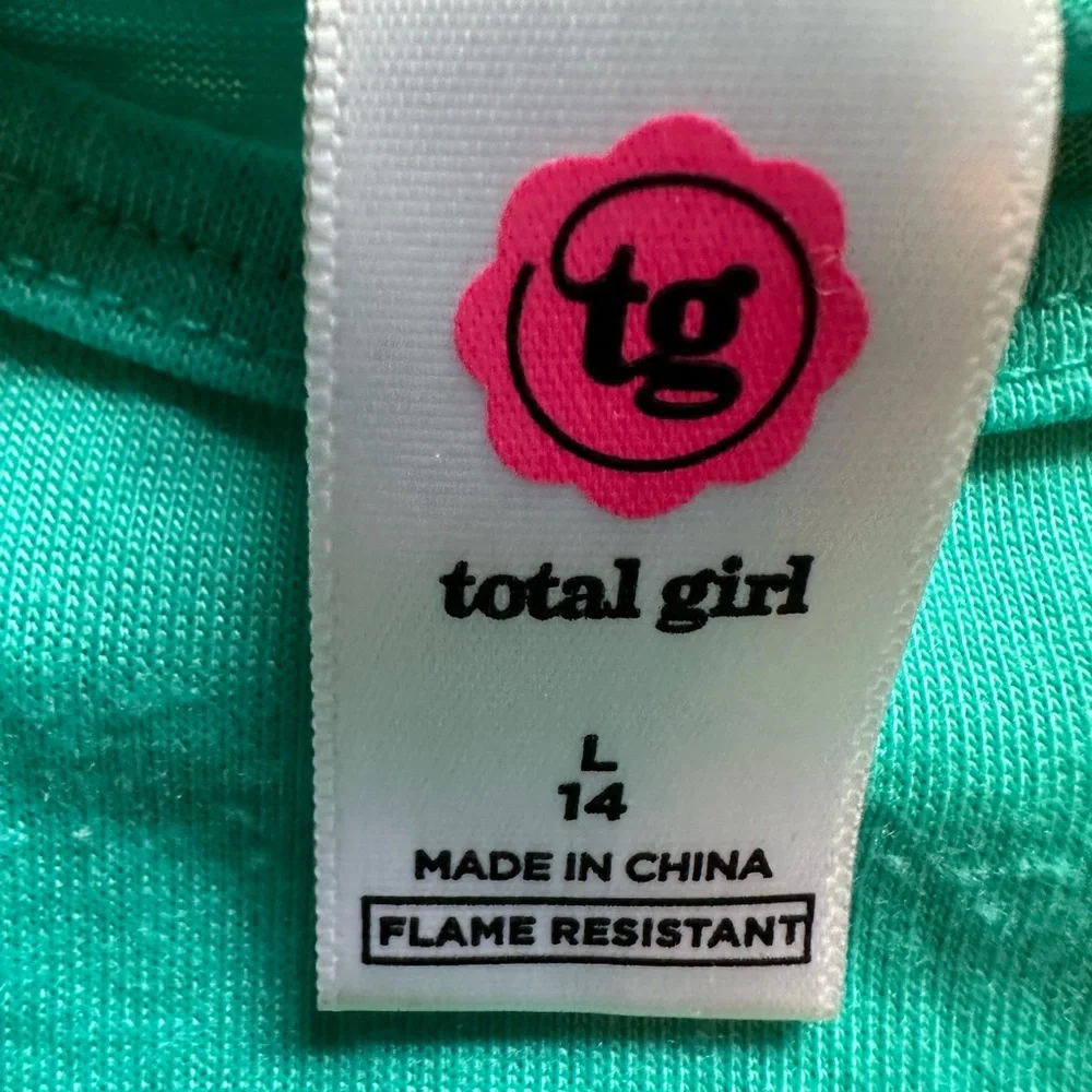 Total Girl Pajama Set size 14